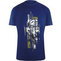 Abstraktes Tiger Grafik T-Shirt