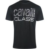 T-Shirt mit Zebra-Print und Logo aus Baumwolle