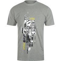 Abstraktes Tiger Grafik T-Shirt