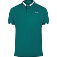 Klassisches Poloshirt mit Streifenkragen