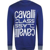 Sweatshirt mit Multi-Logo und Rundhalsausschnitt
