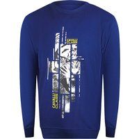 Sweatshirt mit Tigergrafik und Rundhalsausschnitt