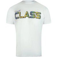 T-Shirt aus Baumwolle mit floralem Logo-Print