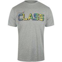 Grafik-T-Shirt mit Blumenlogo