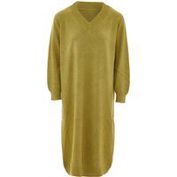 Dreimaster Kleid Frauen oliv