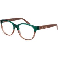 Runde zweifarbige Acetat-Brille