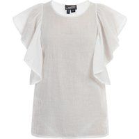Dreimaster Blusenshirt Frauen Wollweiß