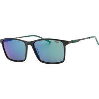 Sonnenbrille mit quadratischem Rahmen und Spiegelgläsern