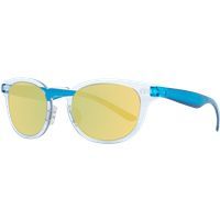 Runde Sonnenbrille mit gelben Gläsern