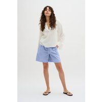 Shorts aus Baumwollmischung mit entspannter Passform