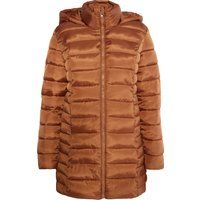 Mymo leichte Steppjacke Damen hellbraun
