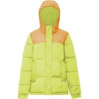 Bicolor Steppjacke mit Kapuze