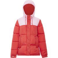 Farbblock Wattierte Steppjacke