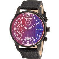 Herren Analog Quarz Uhr mit Lederarmband