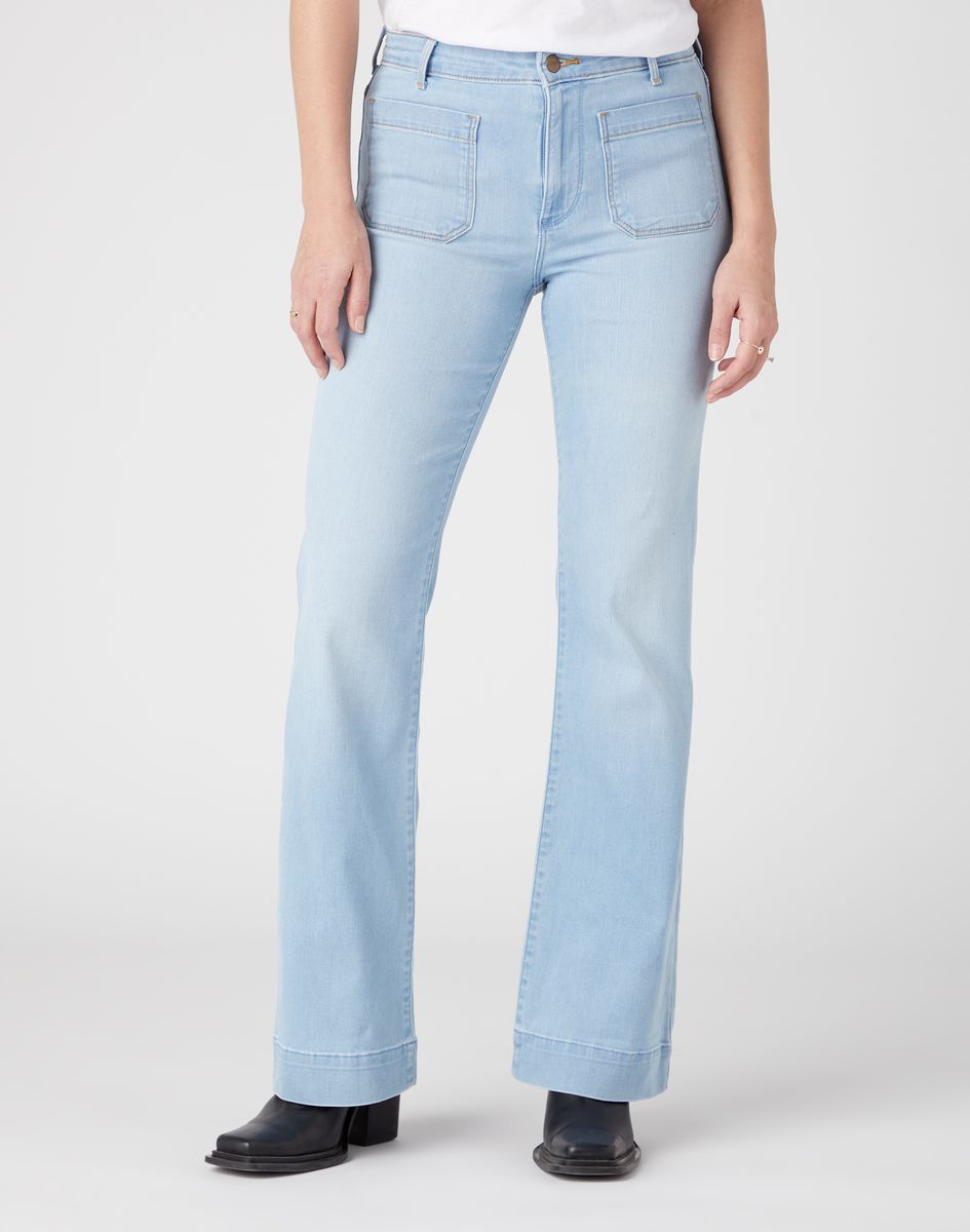Retro Schlaghose Jeans