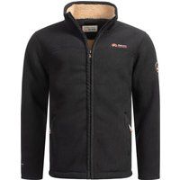 Herren Fleecejacke mit Teddyfell-Futter