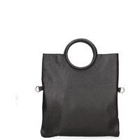 Elegante Ledertasche mit Kette