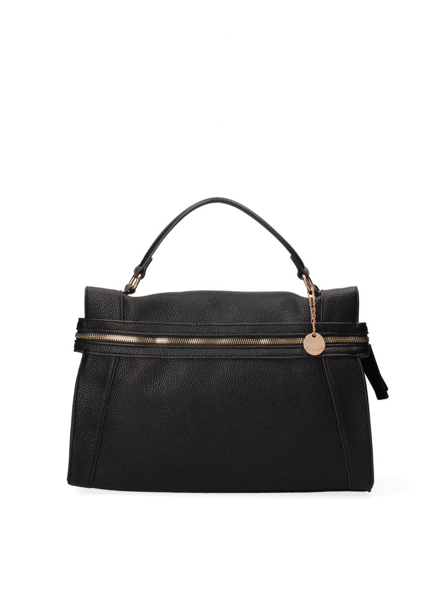 Elegante strukturierte Henkeltasche