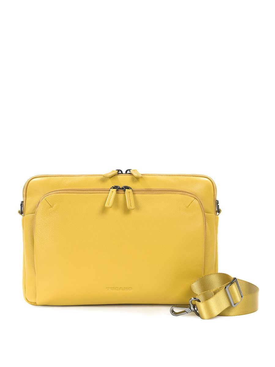 Unisex Leder Crossbody Messenger Bag