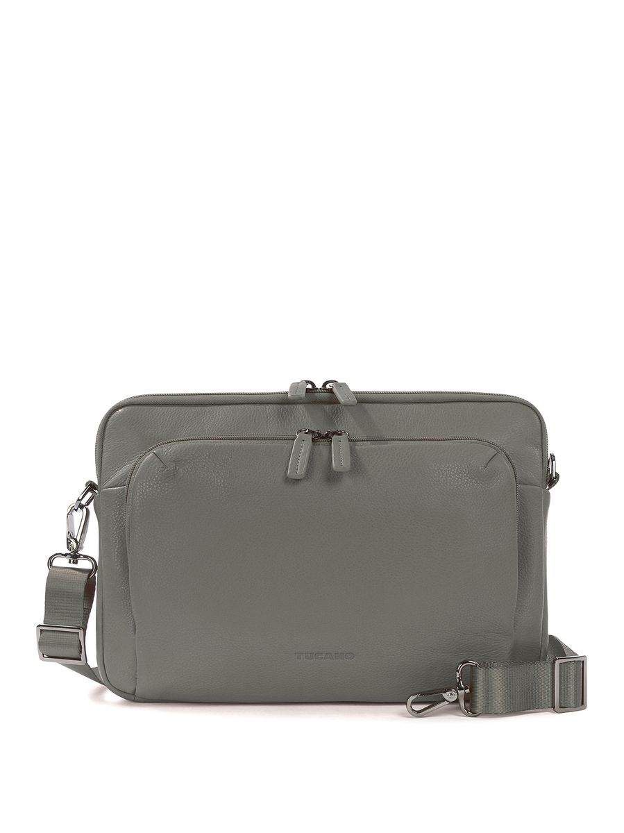 Unisex Leder Crossbody Messenger Bag