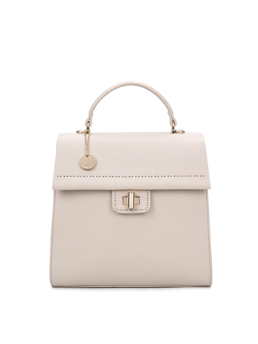 Elegante strukturierte Handtasche mit Griff