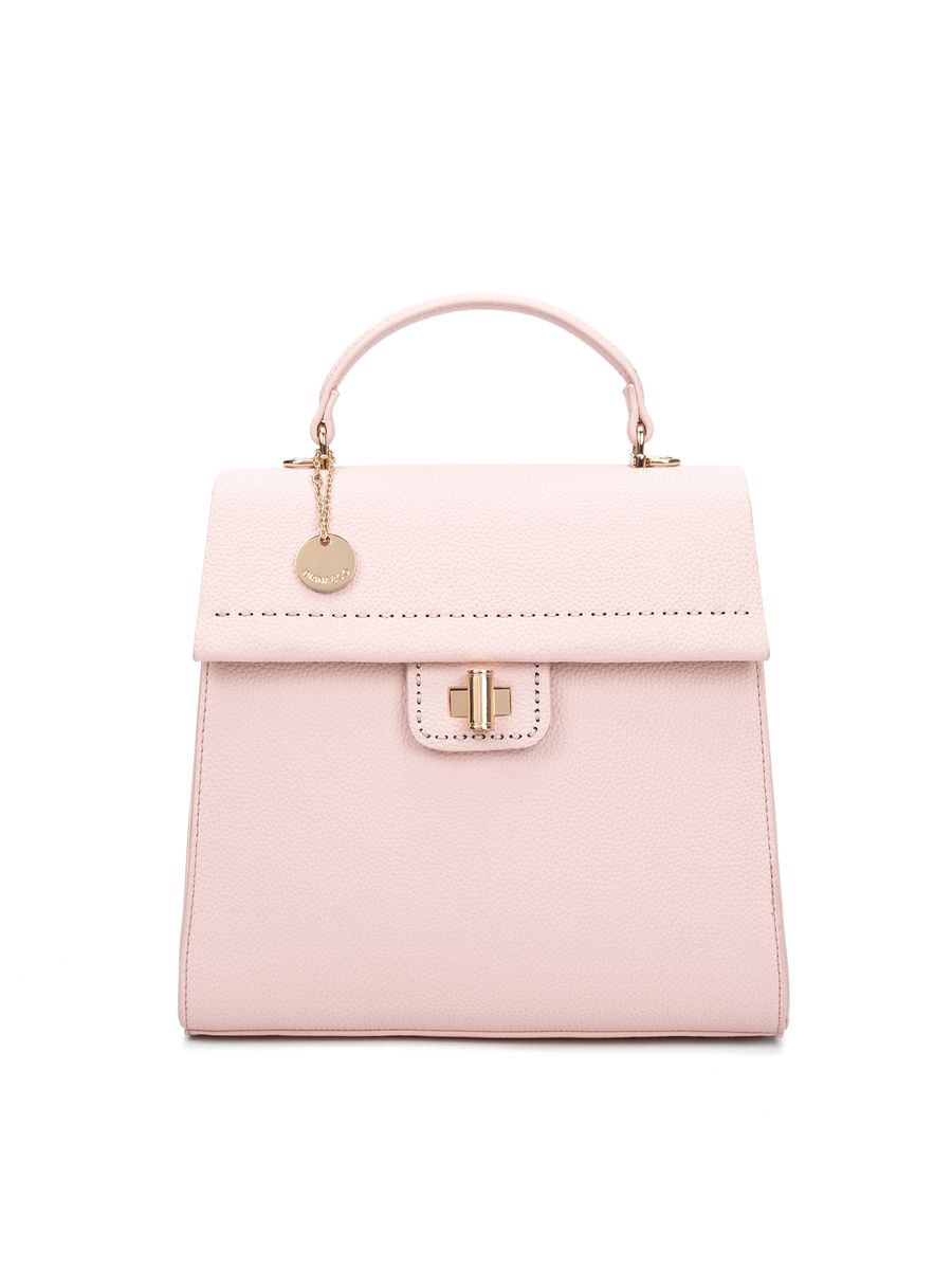 Elegante strukturierte Handtasche mit Griff