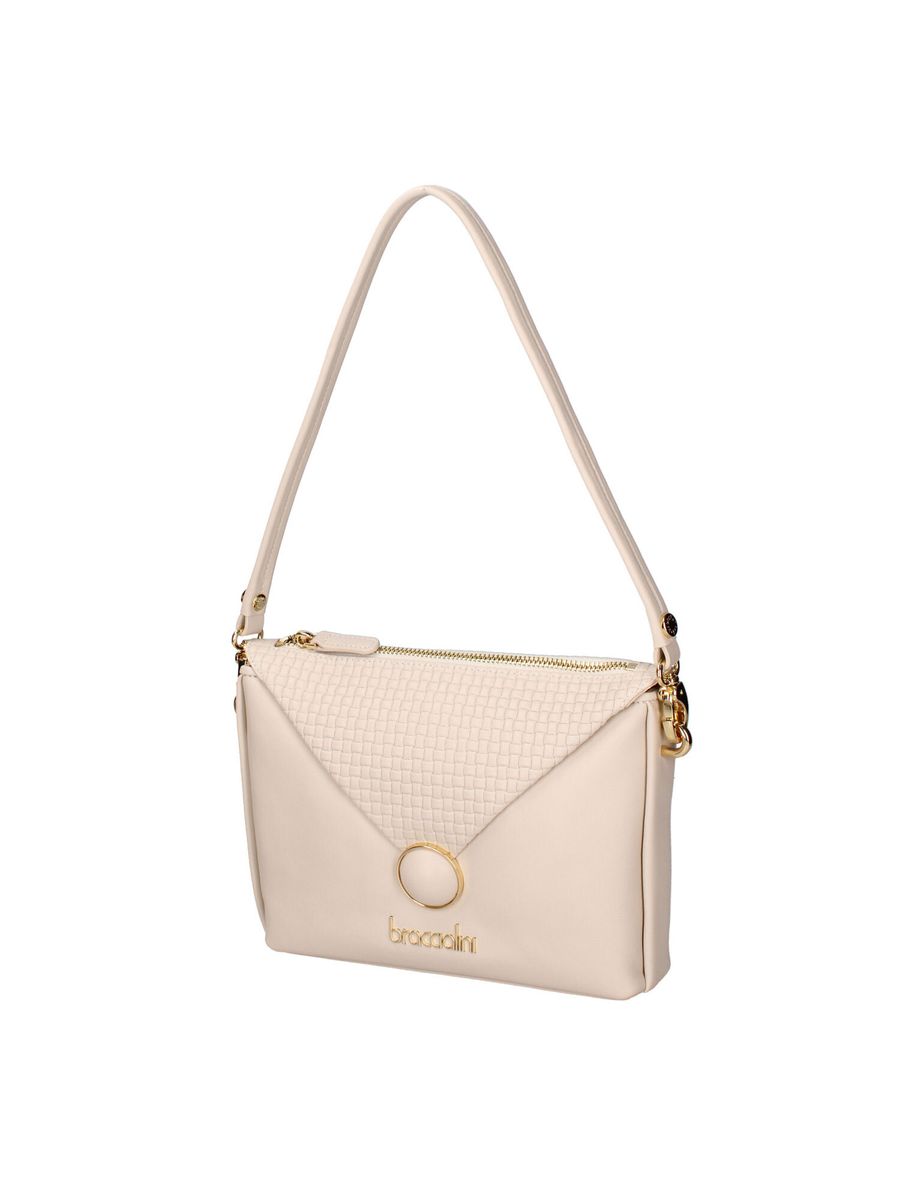 Hobo-Tasche mit dekorativem Kettendetail
