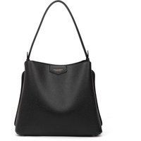 Strukturierte Schultertasche aus Kunstleder