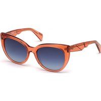 Cat-Eye Sonnenbrille mit Farbverlaufgläsern