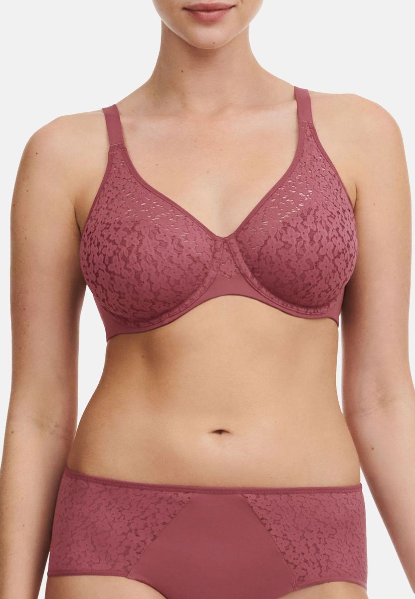 Floral Spitzen-Bügel-BH mit verstellbaren Trägern