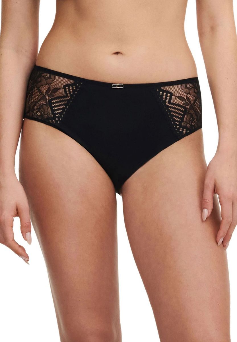 Eleganter Hüftslip mit Spitzenbesatz