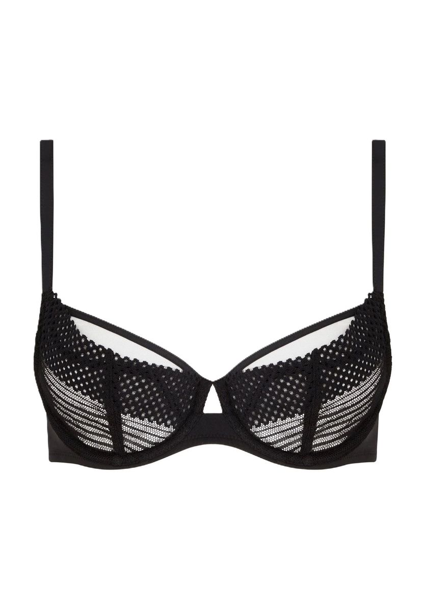 BH mit Bügel und Spitzenbesatz