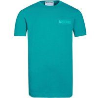 Klassisches Baumwoll-T-Shirt mit Logo-Patch