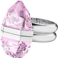 Lucent Rosa Kristall Ring mit Band