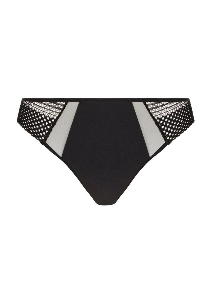 Spitze und Netzdetails Panty