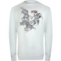 Sweatshirt mit Grafikprint und Rundhalsausschnitt