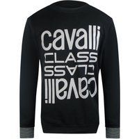 Mehrfach-Logo Klassisches Sweatshirt mit Rundhalsausschnitt