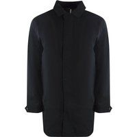 Schwarze Moderne Trenchcoat-Jacke
