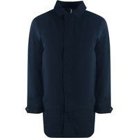 Klassischer Marineblauer Trenchcoat