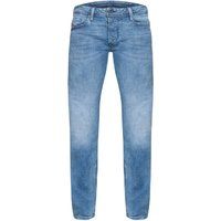 Hellblaue Jeanshose mit schmaler Passform