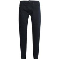Schwarze Slim Fit Jeanshose aus Denim