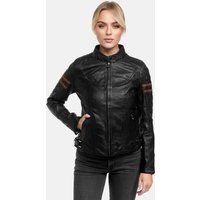 Damen Slim Fit Lederjacke