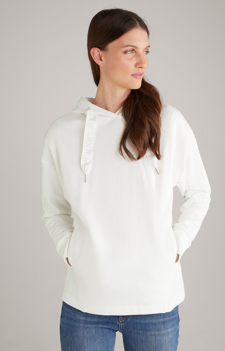 JOOP! Hoodie Tasta in Offwhite mit Logo-Details