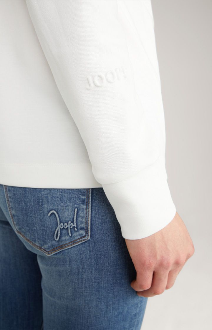 JOOP! Hoodie Tasta in Offwhite mit Logo-Details