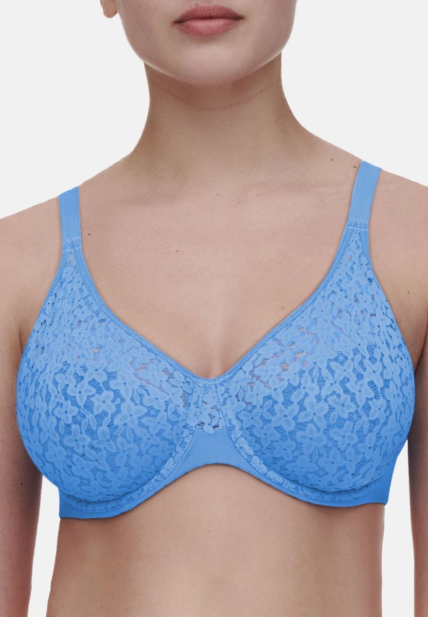 BH mit floraler Spitze und Bügeln