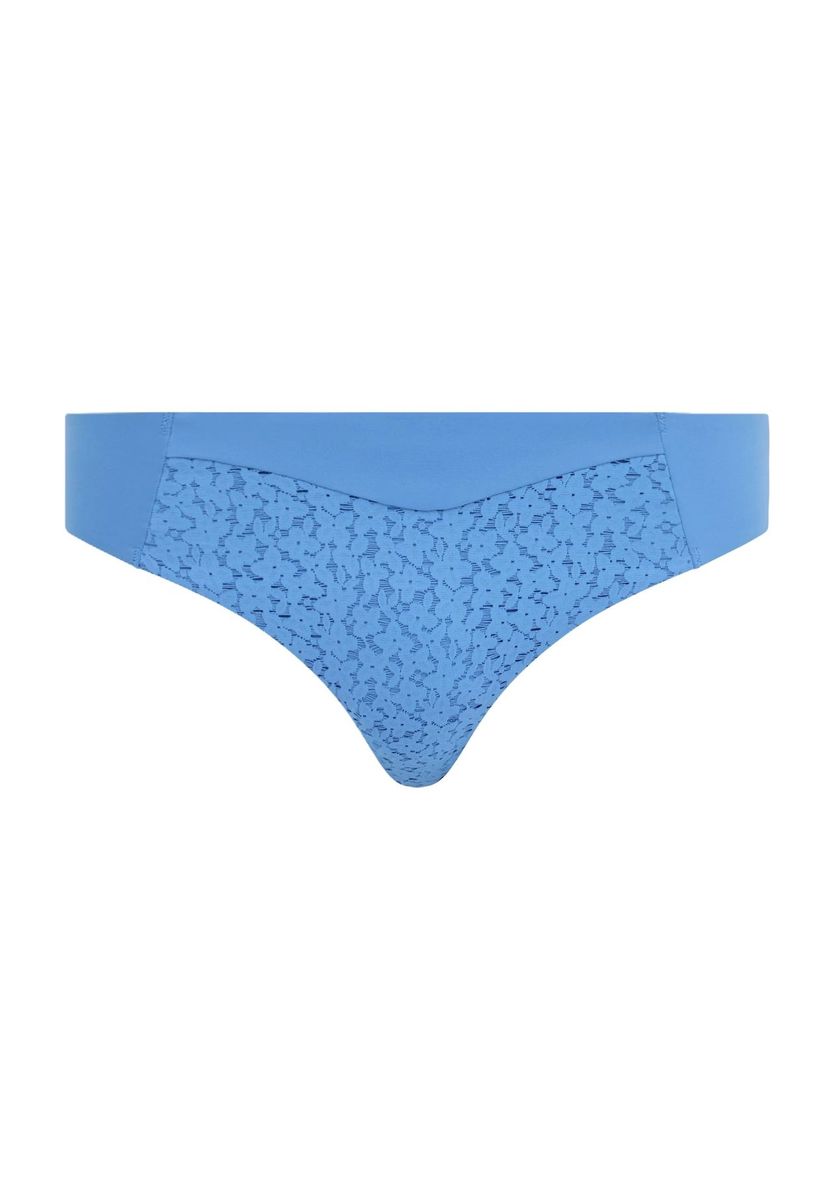 Bequemer Slip mit Blumenspitze