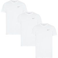 Klassisches T-Shirt mit Rundhalsausschnitt im Dreierpack