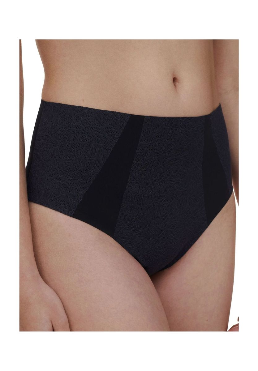 Maxi-Slips aus Spitze mit hohem Bund