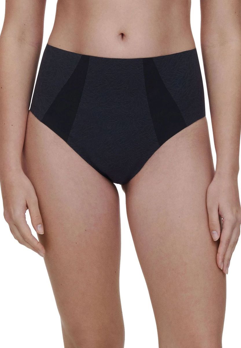 Maxi-Slips aus Spitze mit hohem Bund