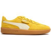 Retro-inspirierte gelbe Wildleder-Sneakers
